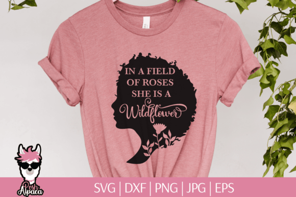 Afro Woman SVG Inspirational Quote SVG