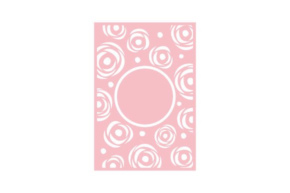 Laced Invitation with Roses Crafts Wedding